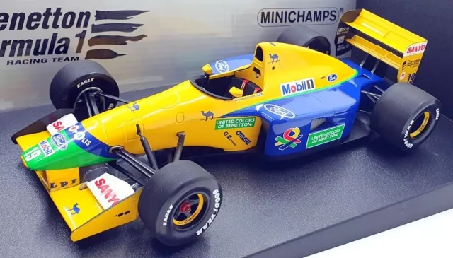 Minichamps 1/18 Scale 100 920119 - Benetton Ford B191B 1992 M.Schumacher