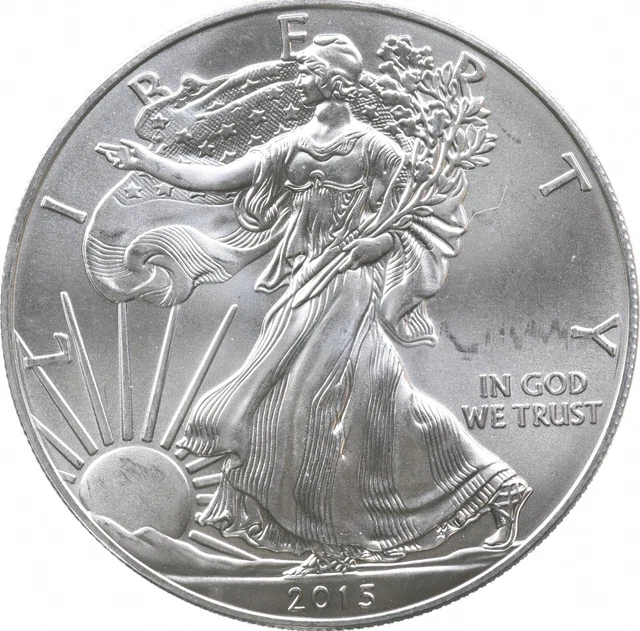 Better Date 2015 American Silver Eagle 1 Troy Oz .999 Fine Silver *468