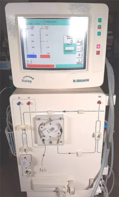B Braun Dialog+® Crrt Hemodialysis Machine Type 7109000K Free Business Shipping