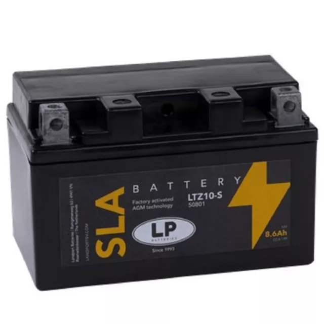 LTZ10-S (YTZ10-S) 12 V, 8,6 Ah SLA LANDPORT SLA-Gel Roller- u. Motorradbatterie