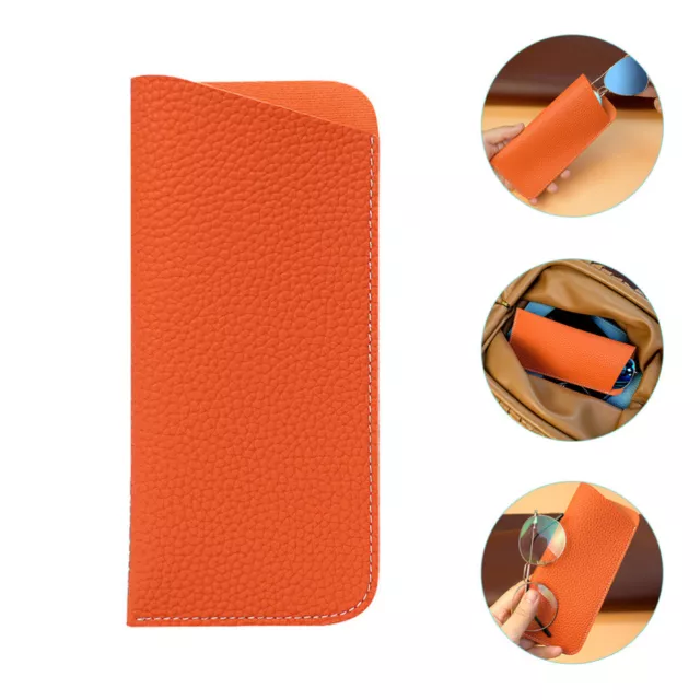Portable Sunglasses Holder Portable Travel PU Leather Sunglass Cases Glasses