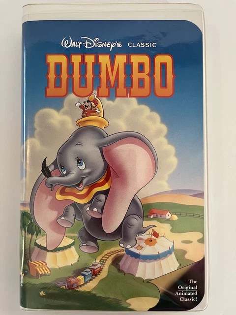 WALT DISNEY CLASSIC Dumbo Black Diamond Edition 024 VHS Tape $157.76