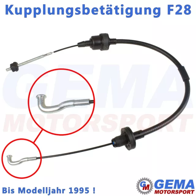 Calibra Turbo bis Bj95 Kupplungsseil C20LET F28 Getriebe Kupplungsbetätigung