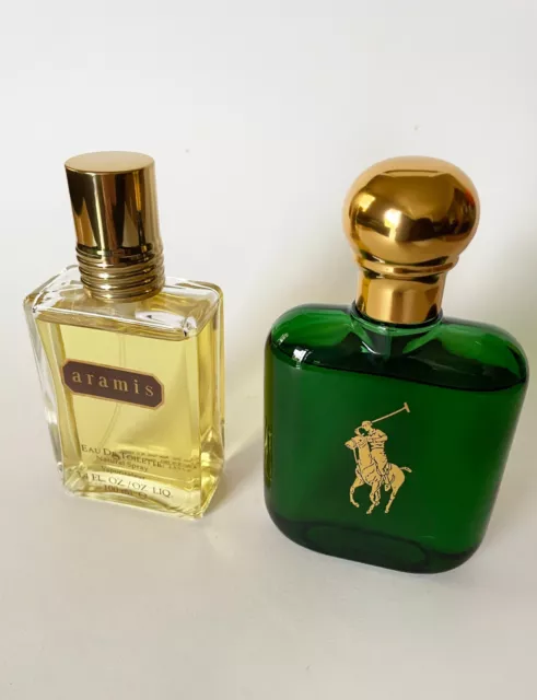 Polo by Ralph Lauren for Men EDT Spray 4oz & Aramis EDT Cologne spray 3.4 oz