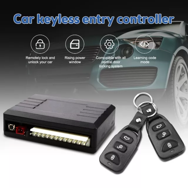Universal Car Auto Central Keyless Entry Lock Locking Remote Control System Kit