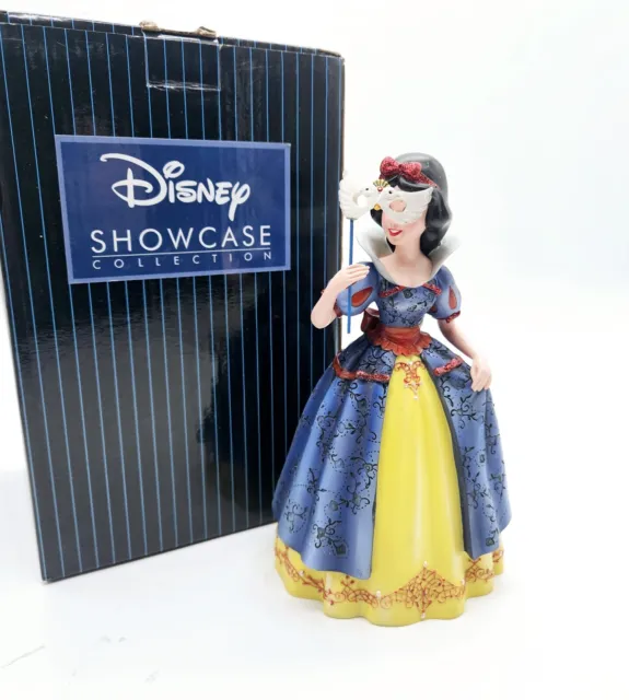Disney Showcase Snow White Masquerade Figurine 8" Couture de Force in Box