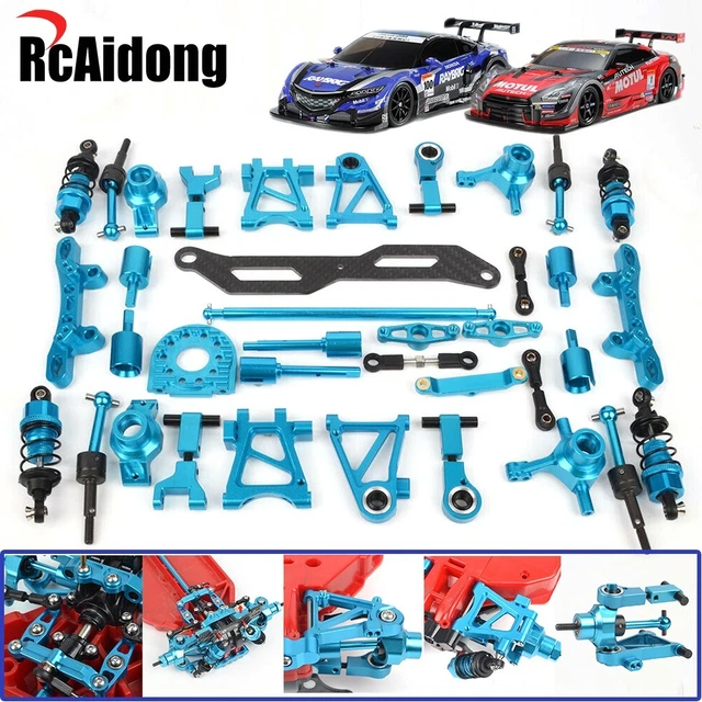8-teiliges RC Kugelkopf Stoßdämpfer Set - Aluminiumlegierung Für 1/8 RC Autos