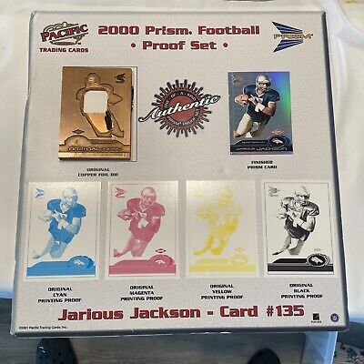 Rare 2000 Prism Football Proof Set Original Copper Foils Die Notre Dame