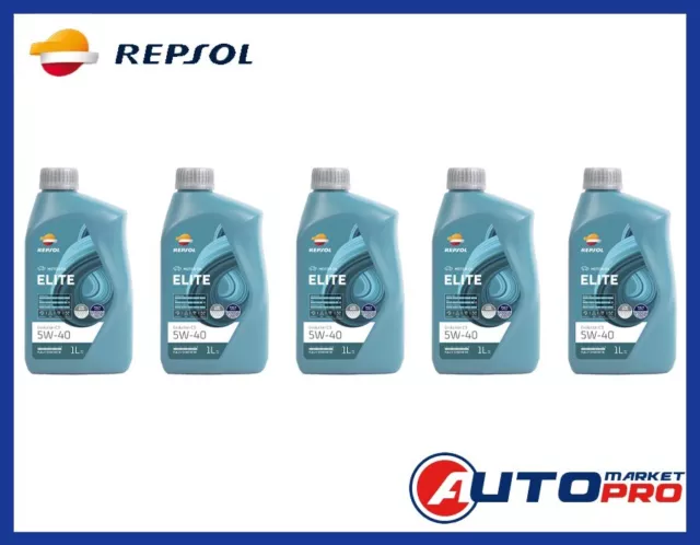 Repsol Elite Long Life 5W30 50700/50400 PACK 5L+1L - 43,30
