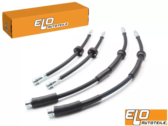 4x ORIGINAL ELO BREMSSCHLAUCH VORNE HINTEN SET FORD MONDEO 3 STUFENHECK TURNIER