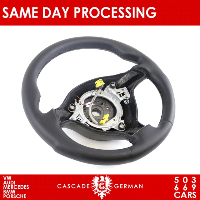 MK4 GOLF R32 GTI Jetta GLI Beetle Custom 3 Spoke Leather Wrapped