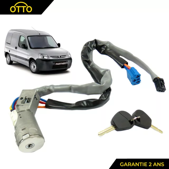 3 BARILLET SERRURE Porte Avant + Arriere Peugeot Partner Citroen Berlingo  96-08 EUR 20,90 - PicClick FR