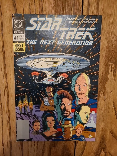 Star Trek the Next Generation #1 DC Comics 1989 Direct NM