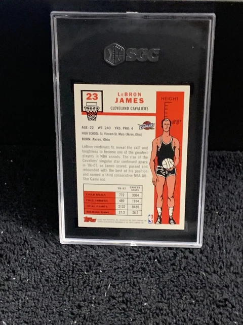 2007 topps lebron james