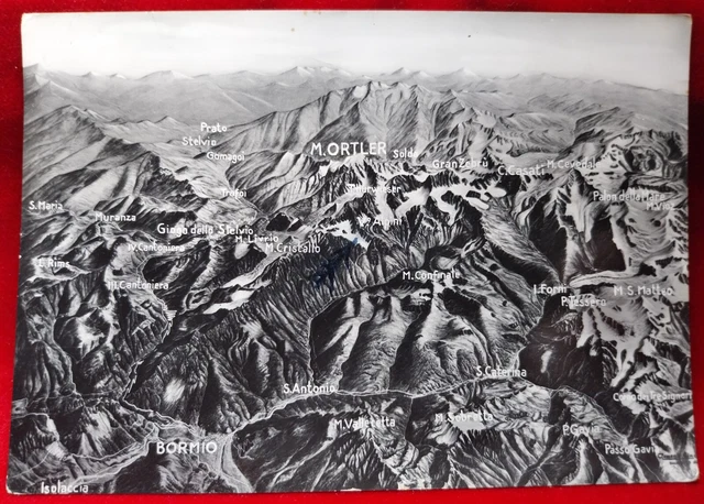 Cartolina Bormio E Le Sue Valli