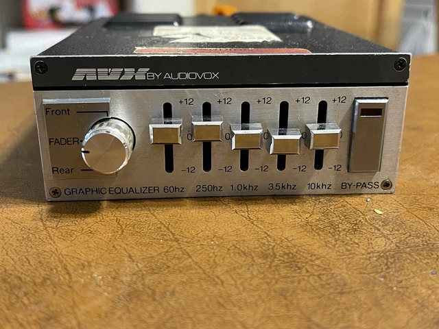 Vintage AVX by AUDIOVOX  AMP-550A Graphic Equalizer Amplifier