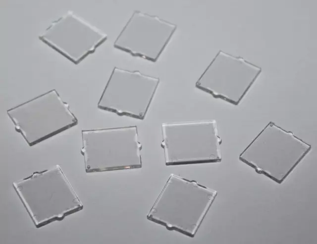 Lego Trans Clear Glass 1x2x2 ref 60601 set 10259 10222 4997 10214 76108 10232