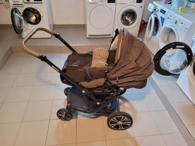 Gesslein Kinderwagen F6 mit viel Zubehör