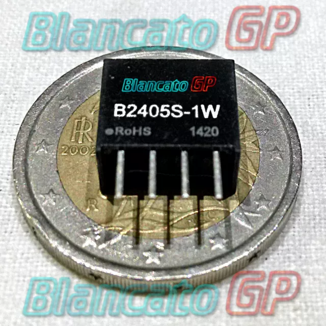 DC-DC CONVERTER ISOLATO B2405S-1W ingresso 24V DC uscita 5V DC non stabilizzato