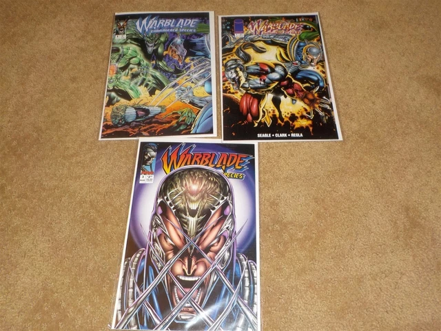 Lot Of 3 Warblade Endangered Species Comic Books 3