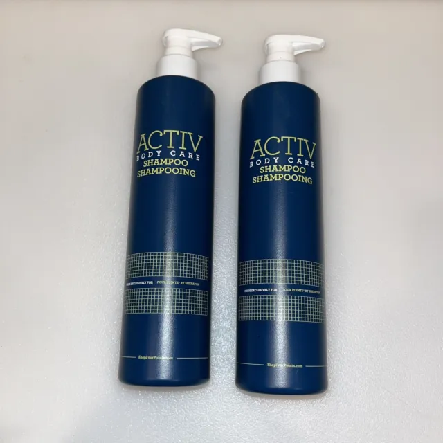 ACTIV Body Care Shampoo Four Points Sheraton Exclusive 12.17 Fl Oz 360 mL x 2