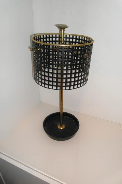 Soporte de pantalla vintage metal latón mediados de siglo