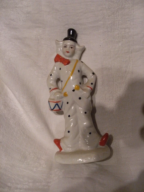 Bibelot Clown Basketteur En Résine – 25 Cm – Super Déco Vintage Années 80/90