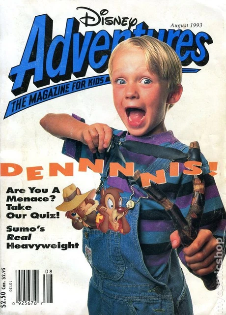 Disney Adventures Digest Vol. 3 #10 VG+ 4.5 1993 Stock Image Low Grade