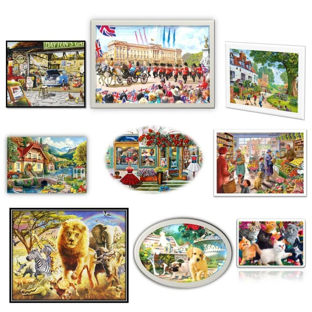 NEW CORNER PIECE Puzzles Jigsaw 500 Pieces Premium Quality London