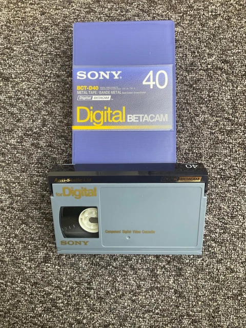 Sony - Betacam Digital - Videocassetta 40 minuti - BCT-D40 - NoS