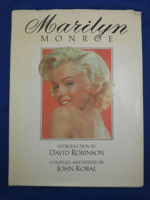 Collectible Table Top Book MARILYN MONROE by DAVID ROBINSON - Ed. J. Kobal 1974