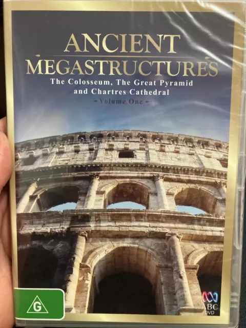 Ancient Megastructures Volume 1 NEW/sealed region 4 DVD (documentary series)