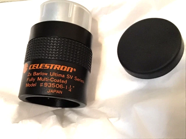 Celestron 2X Barlow ultima SV series fully multi coated #93506-1 1/4" , Japan