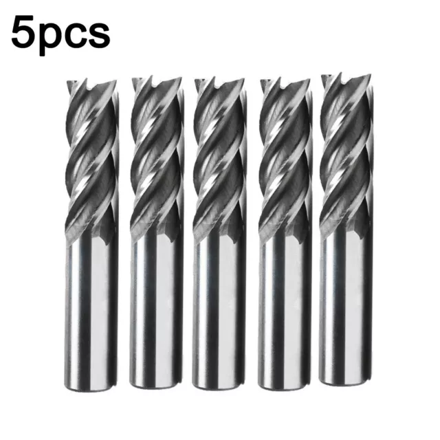 Industrial Grade 4 Flute End Mill Cutter for Metalworking and Milling Machines