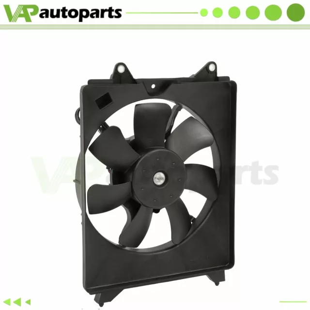 Engine A/C Condenser Cooling Fan Assembly For 2016 2017 2018 Honda HR-V