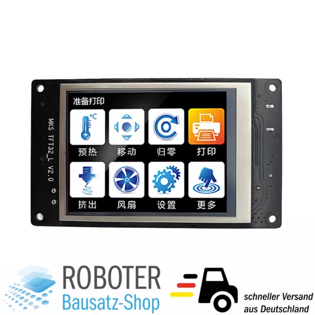 MKS TFT32 Smart Controller 3.2" Touchscreen RepRap 3D-Drucker Display