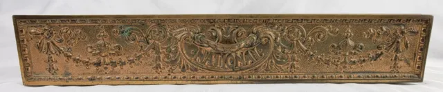 Antique National Cash Register Drawer NCR Model 356-G c1911 Brass/Wood