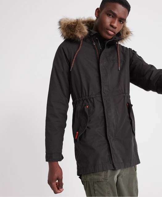 Superdry Mens Mountain Rookie Aviator Parka Jacket Size Xxl