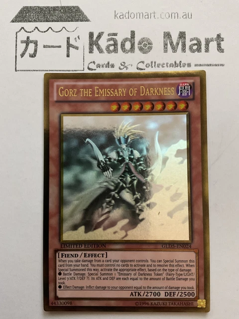 Monster Mayhem Yugioh Gorz The Emissary Of Darkness - BLMM-EN005