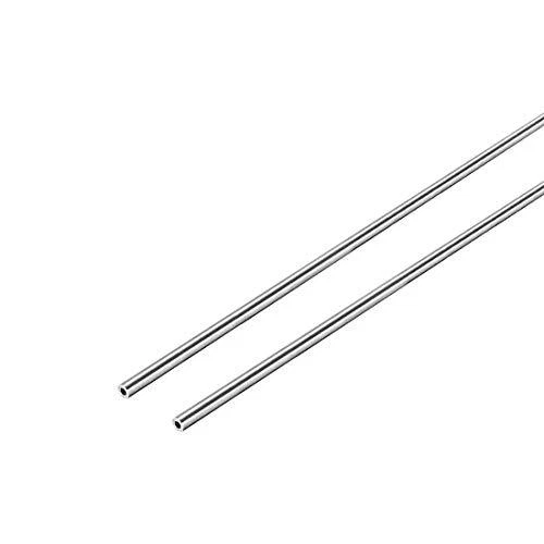 304 Stainless Steel Round Tubing 4mm OD 1mm Wall Thickness 250mm Lengt