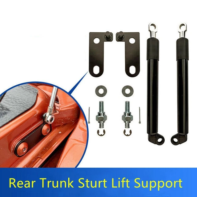 MIROZO 2pc Rear Trunk Lift Support Shocks – For 2010-2017 Ford Taurus – Direct Fit Gas Struts