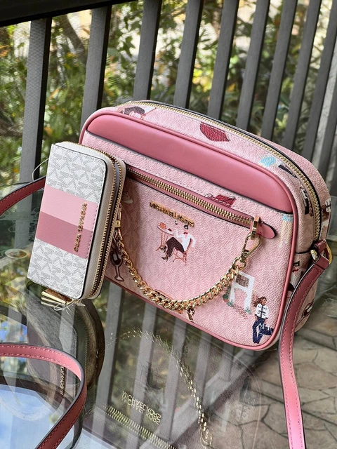 MICHAEL KORS JET Set Article Est Ouest Cha ne Sac Bandouli re