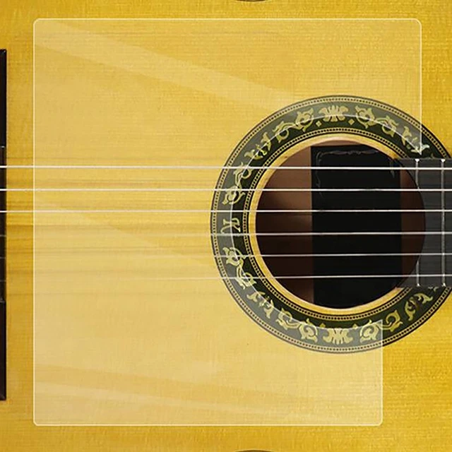 Transparent Folk Acoustic Guitar Pickguard -Scratch Classical Guard Plate f Q7V4 2