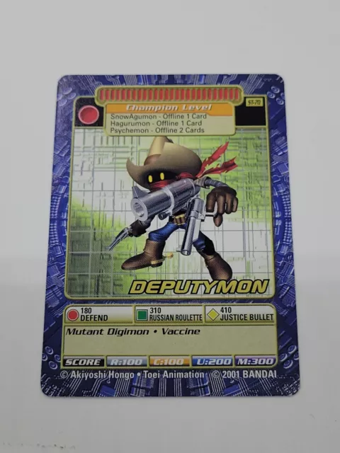 Toei Bandai Digimon Digi-Battle Card Game - Street Starter 1 - St-70 Deputymon