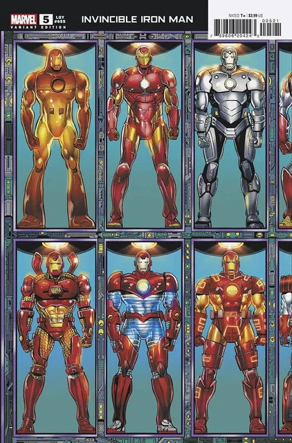 Invincible Iron Man #5 2023 Unread Bob Layton Variant Cover Marvel Comic