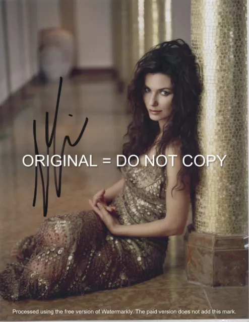 Shania Twain - Country Singing Legend Sexy - Hand Signed Autographed Photo Coa