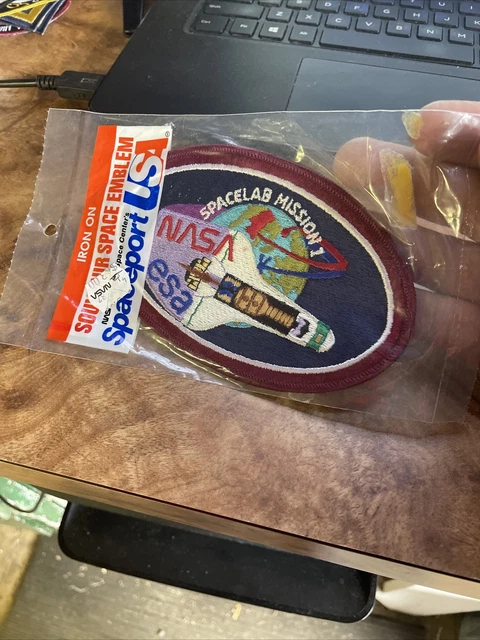 NASA European Space Agency Spacelab 1 Mission Patch 6” Vtg Rare Orig Sealed
