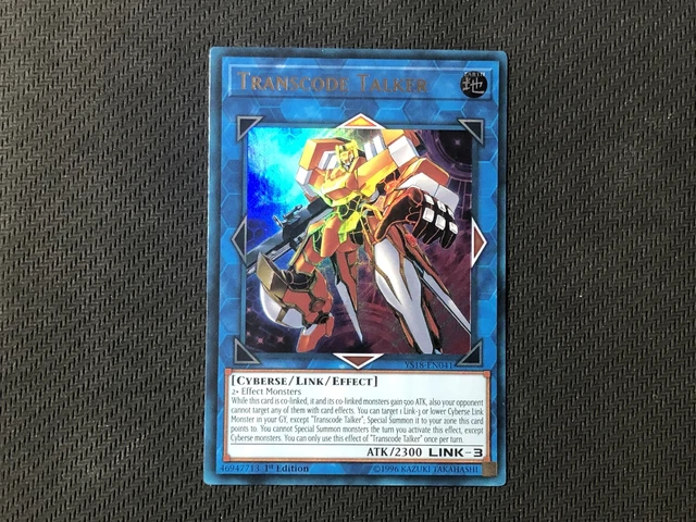 Transcode Talker YS18-EN041 - Ultra Rare - 1st Edition NM Yugioh