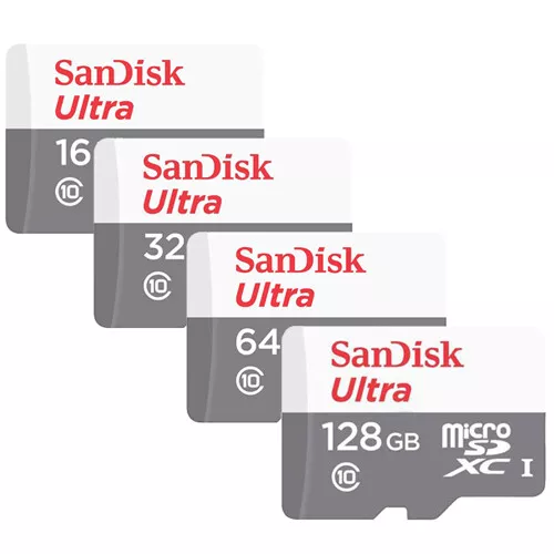 SANDISK ULTRA* C10 micro SD SDHC 256GB 128GB 64GB 32GB 16GB Memory TF Card LOT