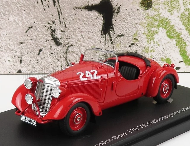 1:43 AutoCult Mercedes Showcar Vision AMG Argent Limitée 500 Dealer